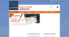 Desktop Screenshot of lcjcapteurs.com